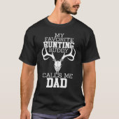 Mein Lieblingsjagd-Freund ruft mich Vater-T - T-Shirt (Vorderseite)