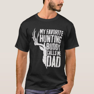 Mein Lieblingsjagdgefährte nennt mich Papa Hirschj T-Shirt