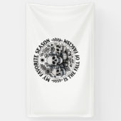 Mein Lieblingsjahrzeit ist der Herbst des Faschism Banner (Vertikal)