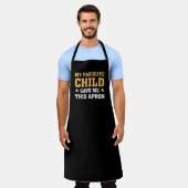 Mein Lieblingskind gab mir diese Schürze (Getragen)