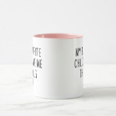 Mein Lieblingskind gab mir dieses Maultier Tasse (Zentrum)