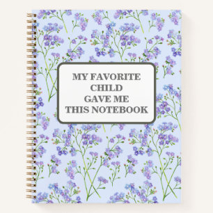 MEIN LIEBLINGSKIND GAB MIR DIESES NOTEBOOK-Customi Notizblock