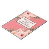 MEIN LIEBLINGSKIND GAB MIR DIESES NOTEBOOK NOTIZBLOCK (Linke Seite)