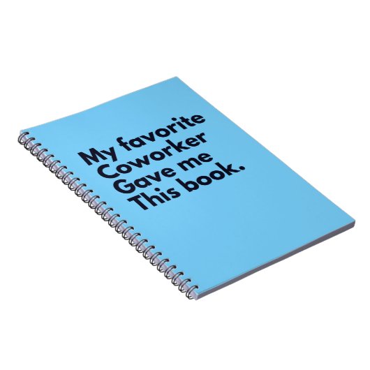 Mein Lieblingskollege gab mir das Notizblock (Rechte Seite)