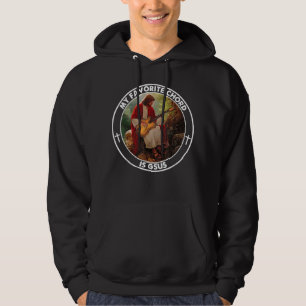 Mein Lieblingskord ist Gsus Jesus Gitarre Hoodie