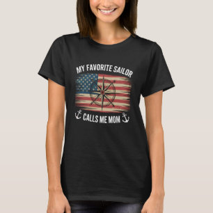 Mein Lieblingsmatrose nennt mich Mama - Stolz auf T-Shirt