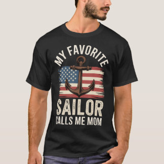 Mein Lieblingsmatrose nennt mich Mama T-Shirt