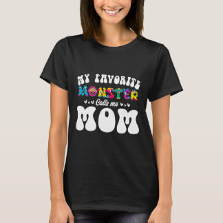 Mein Lieblingsmonster nennt mich Mama Funny Mother T-Shirt