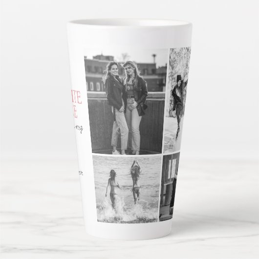 Mein Lieblingsniece gab mir diese Tasse FotoCollag (Vorderseite)