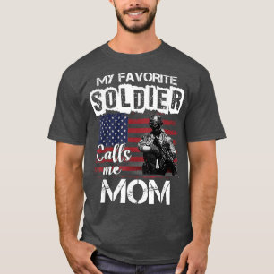 Mein Lieblingsoldat nennt mich Mama 7 T-Shirt