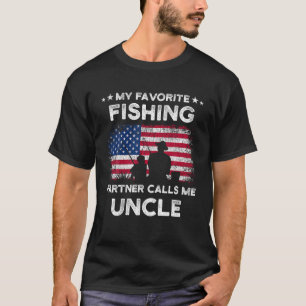 Mein Lieblingspartner nennt mich Onkel Fishing T-Shirt