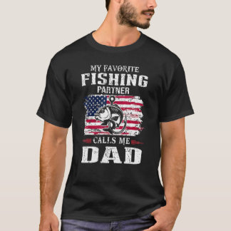 Mein Lieblingspartner nennt mich Vater Vathers D T-Shirt
