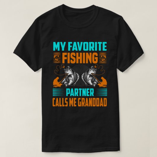 Mein Lieblingspartner ruft mich GRANDDAD Vint an T-Shirt (Design vorne)