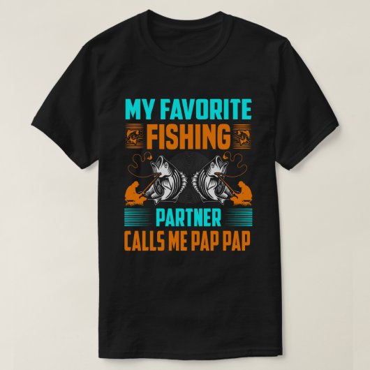 Mein Lieblingspartner ruft mich PAP PAP Vinta an T-Shirt (Design vorne)