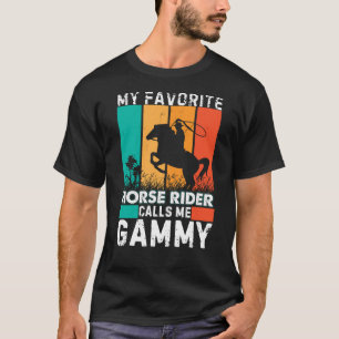 Mein Lieblingspferder nennt mich "Da meiner Mutter T-Shirt
