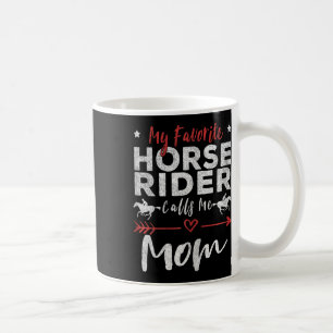 Mein Lieblingspferder nennt mich Mama Pferderücken Kaffeetasse