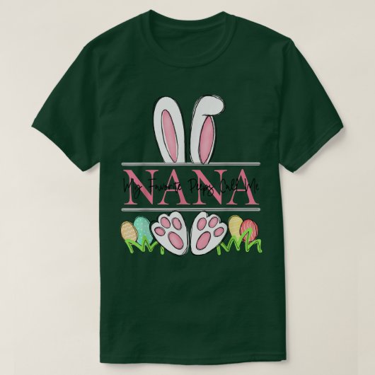 Mein Lieblingspieß "Nana Happy Ostertag" T-Shirt (Design vorne)