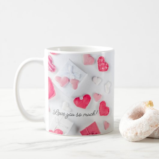 Mein Lieblingsplatz ist in deinem Umarmungswallist Kaffeetasse (Mit Donut)