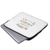 Mein Lieblingsplatz ist neben dir Laptopschutzhülle (Vorne Knopf)