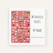 Mein Lieblingsrezeptenbuch Notizblock (Vorderseite)