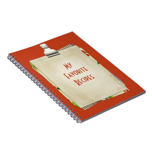 Mein Lieblingsrezeptorenheft Notizblock (Rechte Seite)