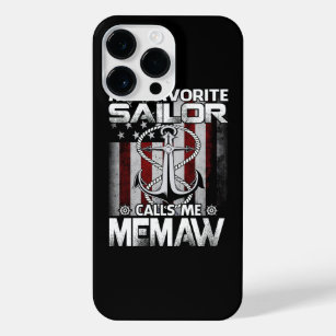 Mein Lieblingssailor nennt mich MEMAW Navy Veteran iPhone 14 Pro Max Hülle