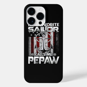 Mein Lieblingssailor nennt mich PEPAW Navy Veteran iPhone 14 Pro Max Hülle