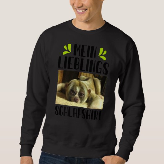 Mein Lieblingsschlaftrunk Sweatshirt (Vorderseite)