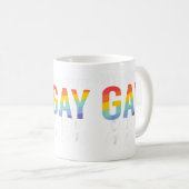 Mein Lieblingsschwule nennt mich Mama Gay Son Kaffeetasse (VorderseiteRechts)