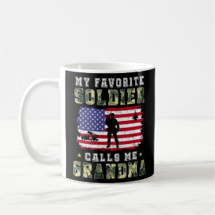 Mein Lieblingssoldat nennt mich Oma-Proud-Armee Gr Kaffeetasse
