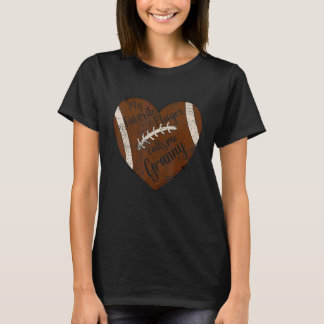 Mein Lieblingsspieler nennt mich Granny Heart Foot T-Shirt