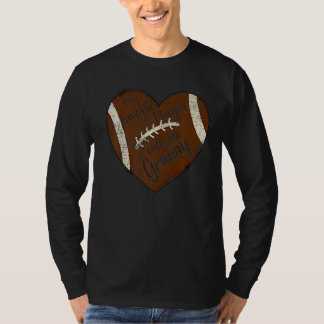 Mein Lieblingsspieler nennt mich Granny Heart Foot T-Shirt