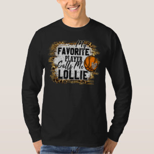 Mein Lieblingsspieler nennt mich Lollie Basketball T-Shirt