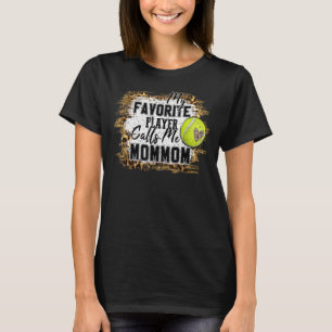 Mein Lieblingsspieler nennt mich Momom Tennis Moth T-Shirt