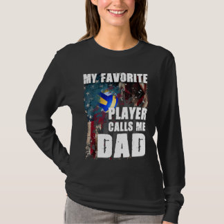 Mein Lieblingsspieler nennt mich Vater Volleyball T-Shirt