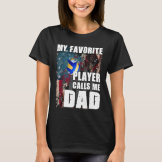 Mein Lieblingsspieler nennt mich Vater Volleyball T-Shirt