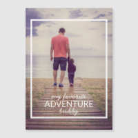 Mein Lieblingstag Buddy Foto Vatertag