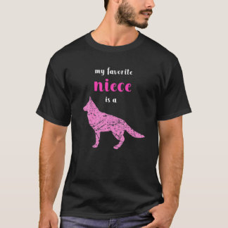 Mein Lieblingstitel ist ein deutscher Hirte - Hund T-Shirt