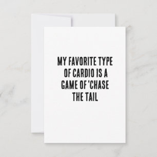 Mein Lieblingstyp von Cardio ist ein Spiel von "ja Dankeskarte