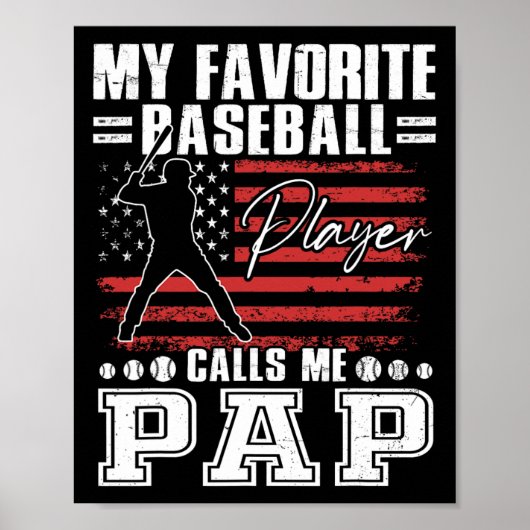 Mein Lieblingsverkaufsspieler nennt mich Pap Ameri Poster (Vorne)
