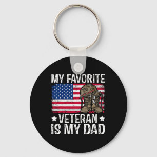 Mein Lieblingsveteran ist mein Militärveteran der  Schlüsselanhänger