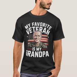 Mein Lieblingsveteran ist mein Opa - Veteran T-Shirt