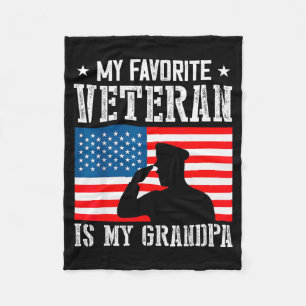Mein Lieblingsveteran Ist Mein Opa Veterans Day Da Fleecedecke