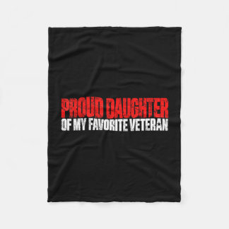 Mein Lieblingsveteran ist mein Vater Mutter Vetera Fleecedecke