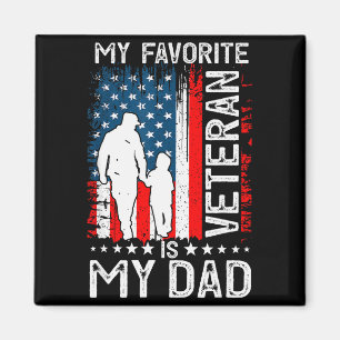 Mein Lieblingsveteran Ist Mein Vater Vater Danke V Magnet