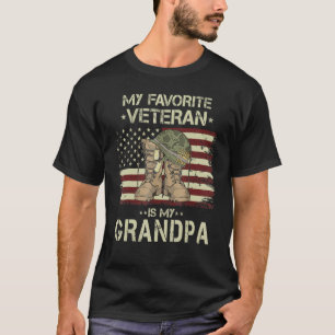 Mein Lieblingsveteran Ist Meine Oma Kampfstiefel A T-Shirt