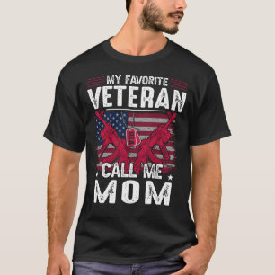 Mein Lieblingsveteran nennt mich MAMA Veteran Day T-Shirt