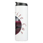 Mein Lieblingswagen. Ihr Foto im Kreis. Thermosbecher (Nach rechts gedreht)