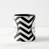 Mein Lieblingsweirdo Zweifarbige Tasse (Mittel)