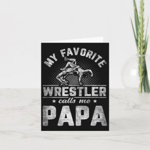 Mein Lieblingswrestler nennt mich Papa Father&#; s Karte